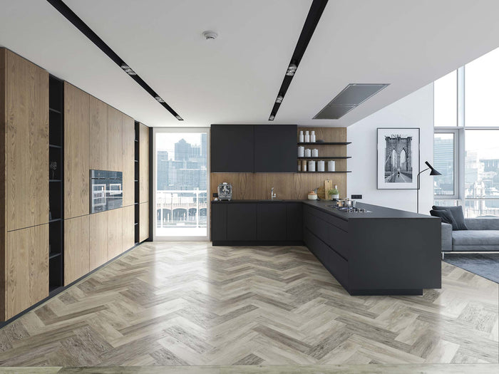 Herringbone LVT Flooring