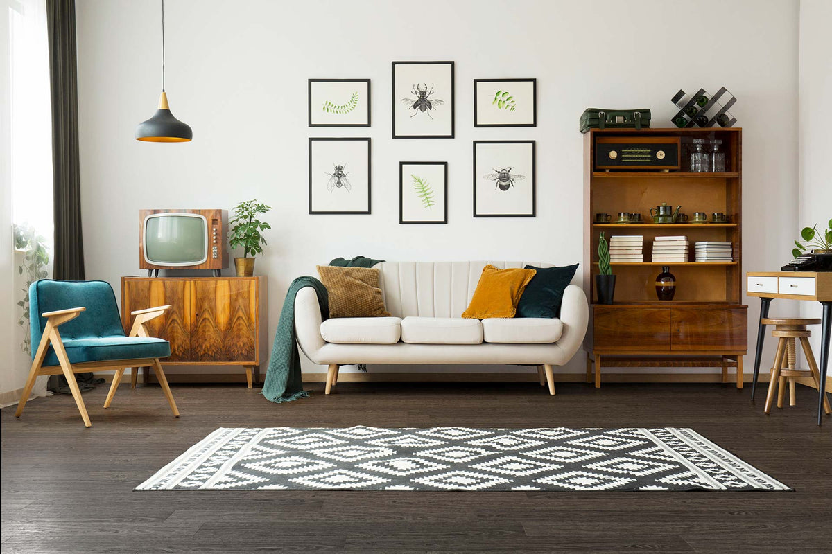 Aspen Oak — Deep Emboss room scene