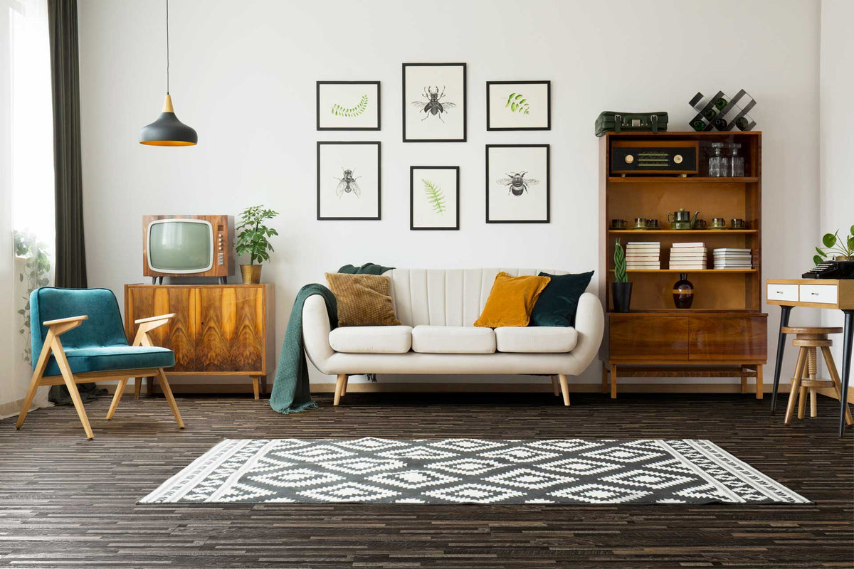 Hickory — Deep Emboss room scene