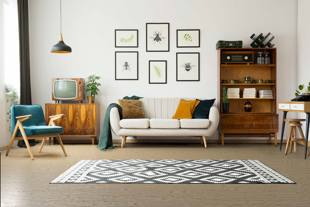 White Oak — Deep Emboss room scene