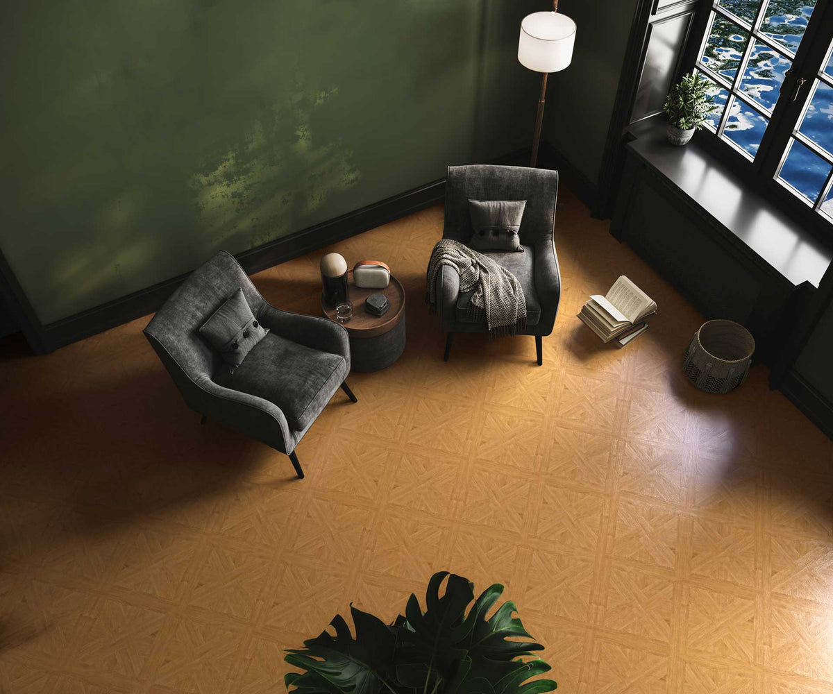 Normandy Weave — French Weave room scene