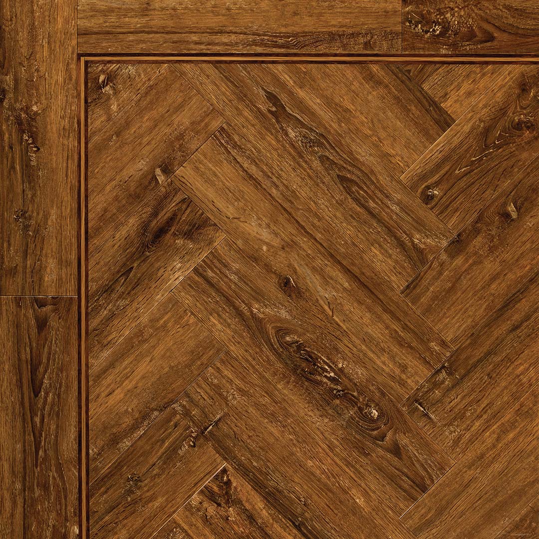 Arden Oak Herringbone — Herringbone swatch