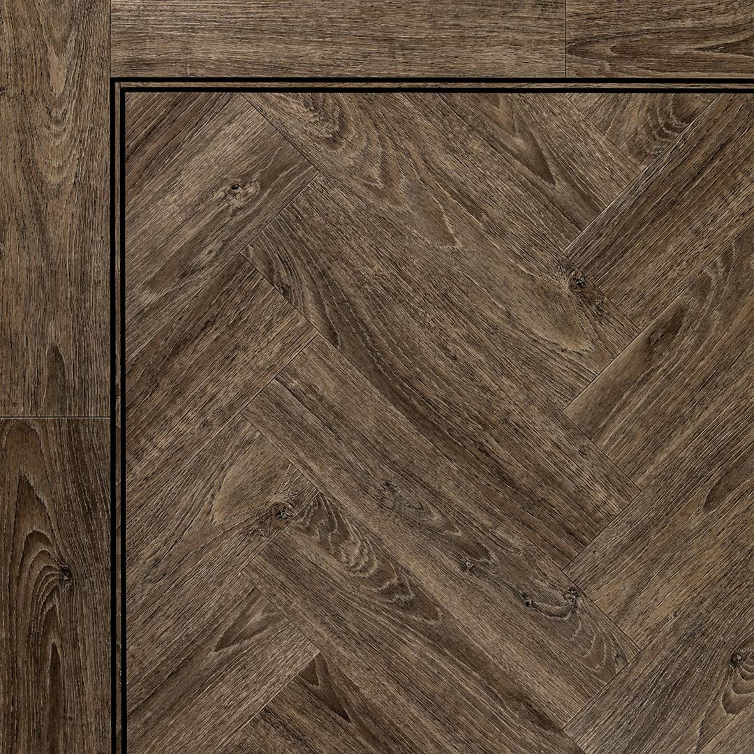 Aspen Oak Herringbone — Herringbone swatch