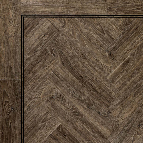 Aspen Oak Herringbone — Herringbone swatch