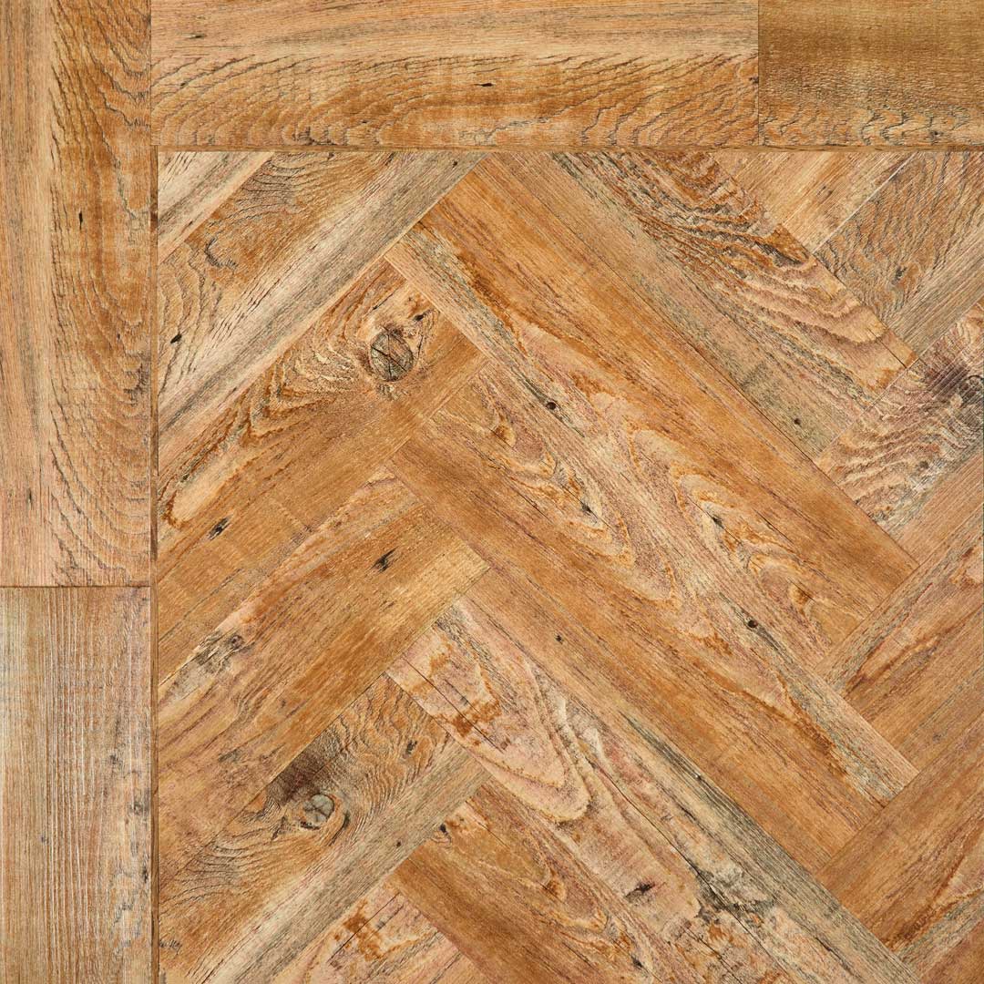 Rustic Oak Herringbone — Herringbone swatch
